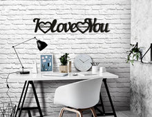 Cargar imagen en el visor de la galería, I love You decorativo 3d en madera 4mm. Love You