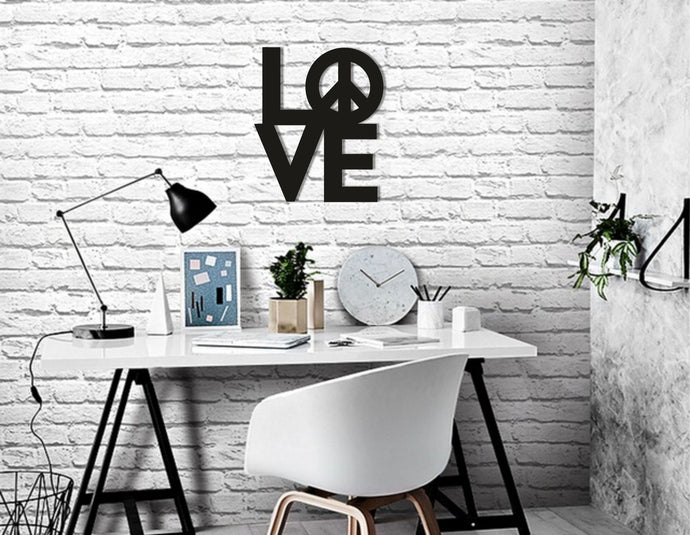 Love decorativo 3d en madera 4mm.