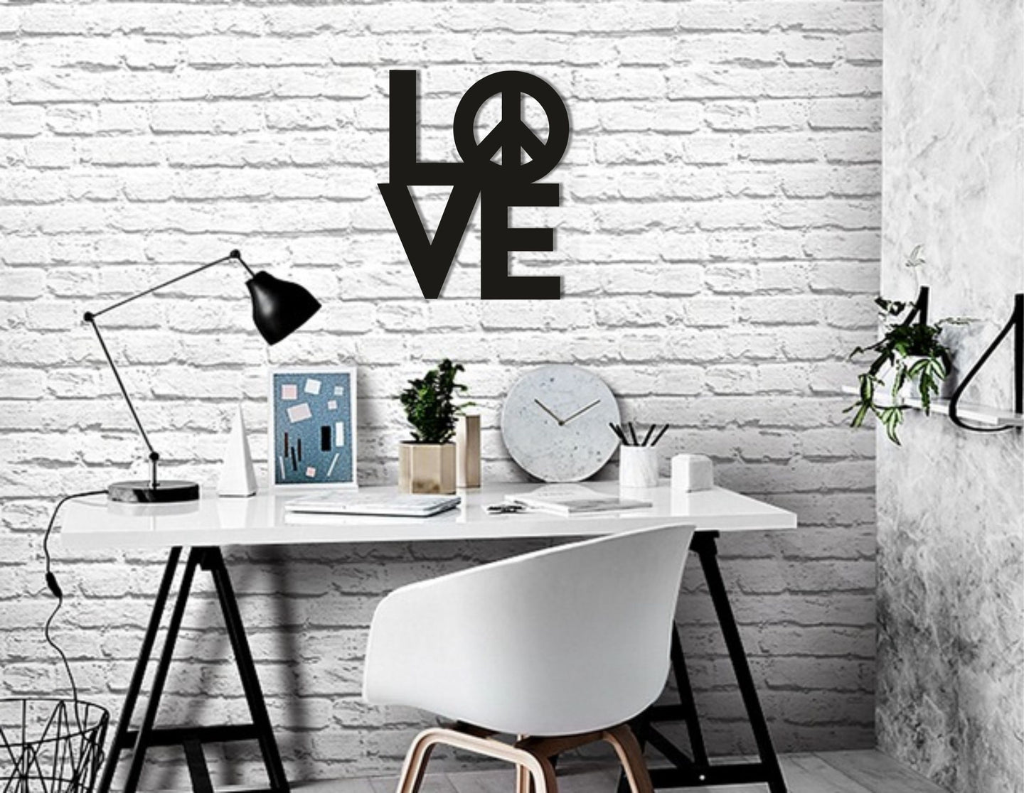 Love decorativo 3d en madera 4mm.