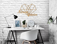 Cargar imagen en el visor de la galería, Corazón diamante 3d en madera 4mm. Love Diamante